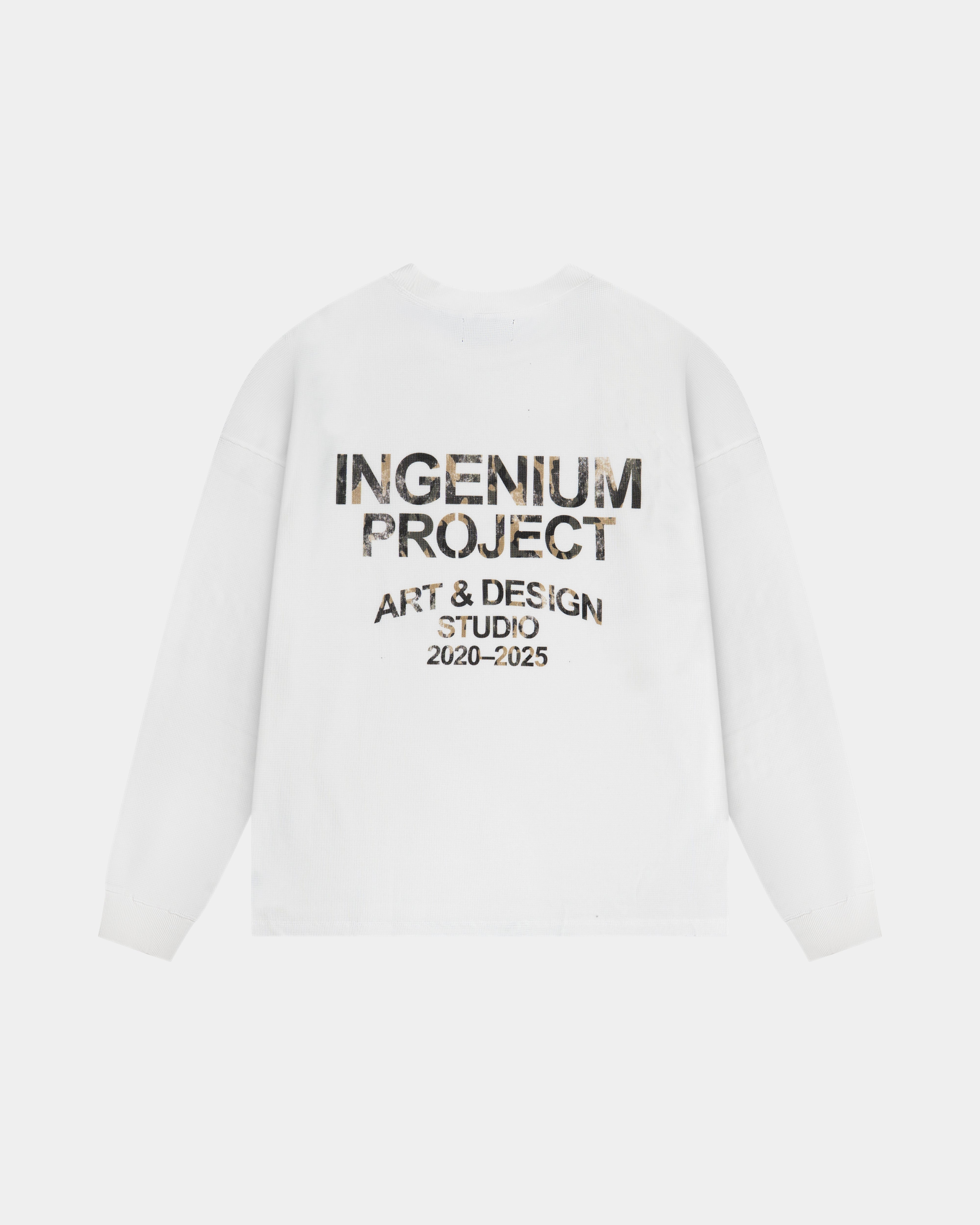INGENIUM PROJECT WAFFLE LONGSLEEVE – OFFWHITE