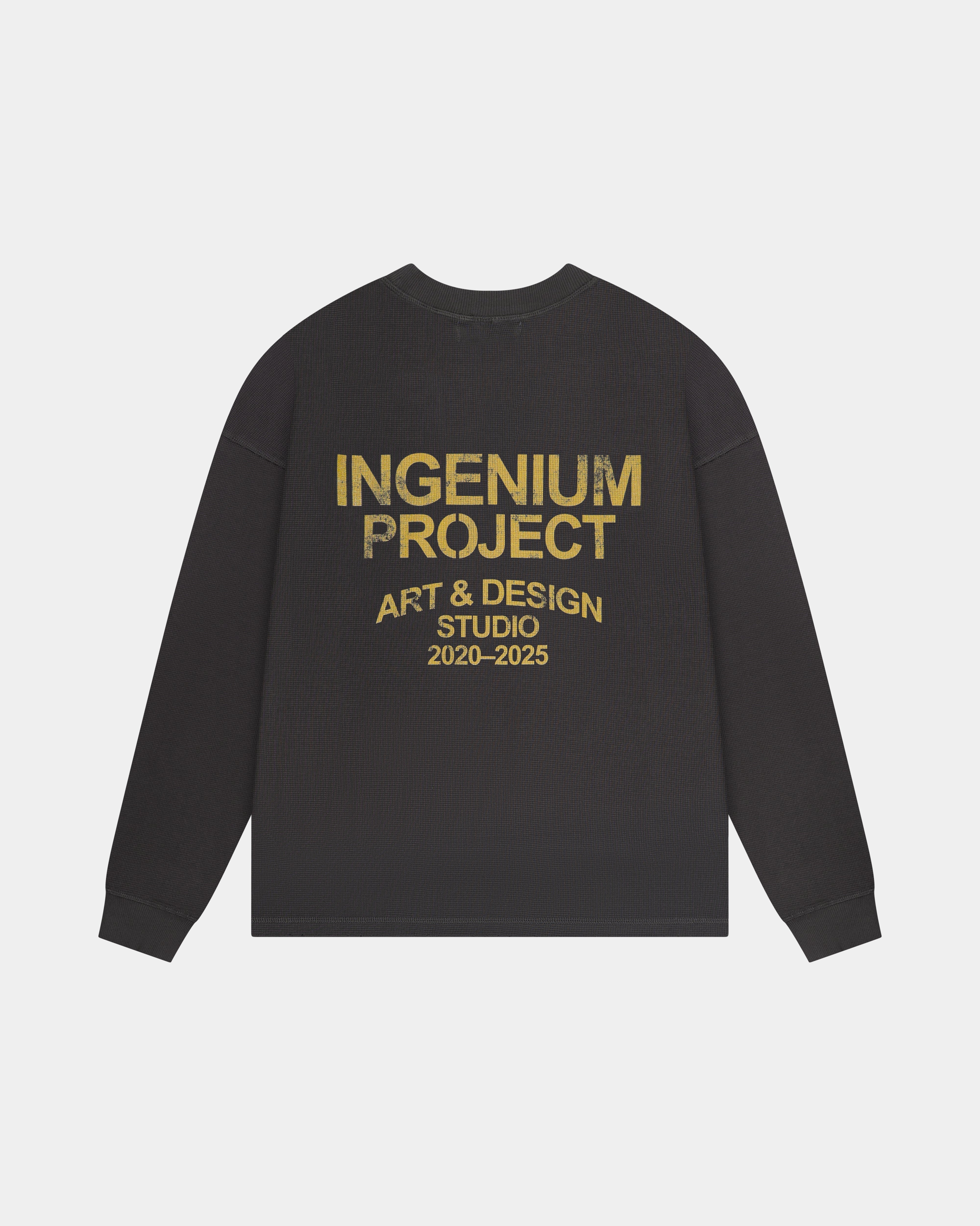 INGENIUM PROJECT WAFFLE LONGSLEEVE – VINTAGE GREY