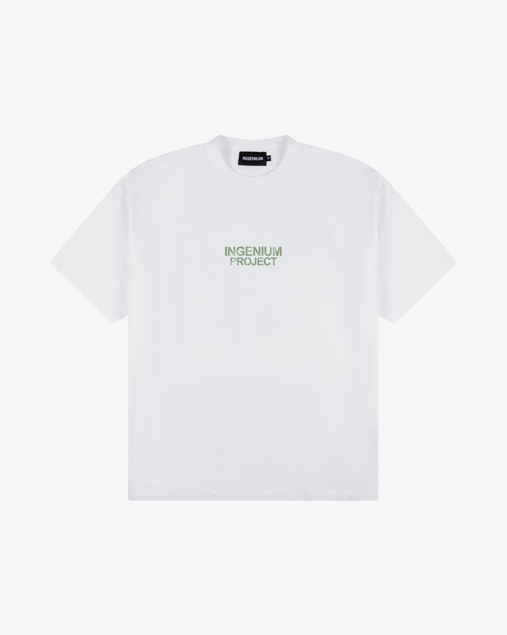 INGENIUM PROJECT T-SHIRT - Offwhite/Matcha