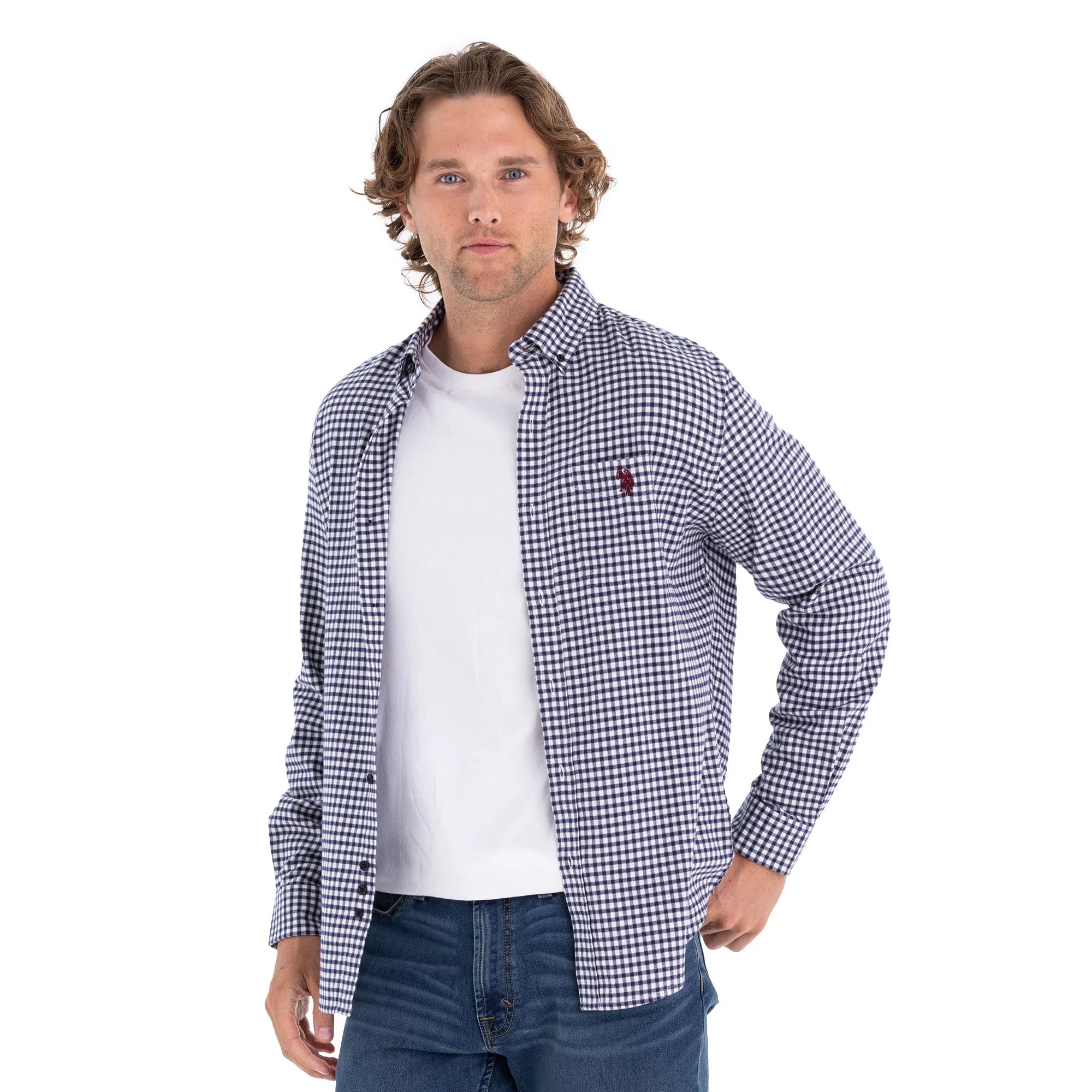 U.S. Polo Assn. Men's Long Sleeve Buttondown Shirt