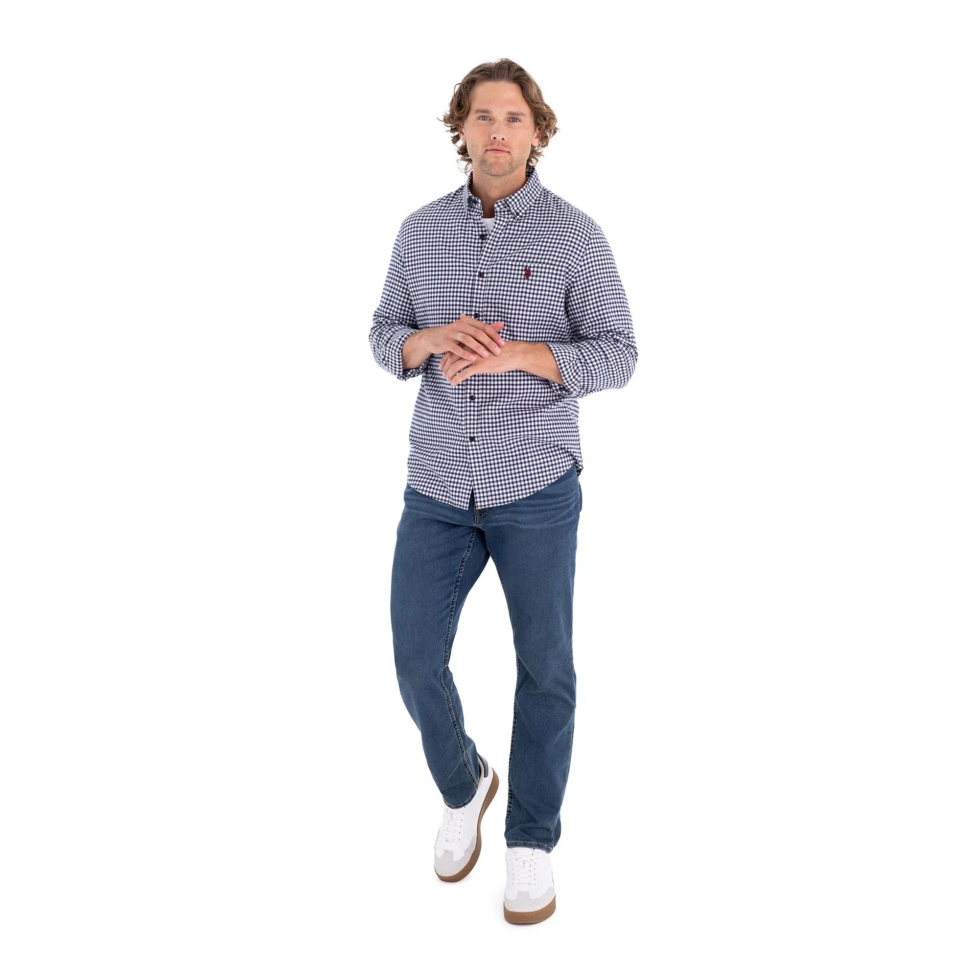 U.S. Polo Assn. Men's Long Sleeve Buttondown Shirt