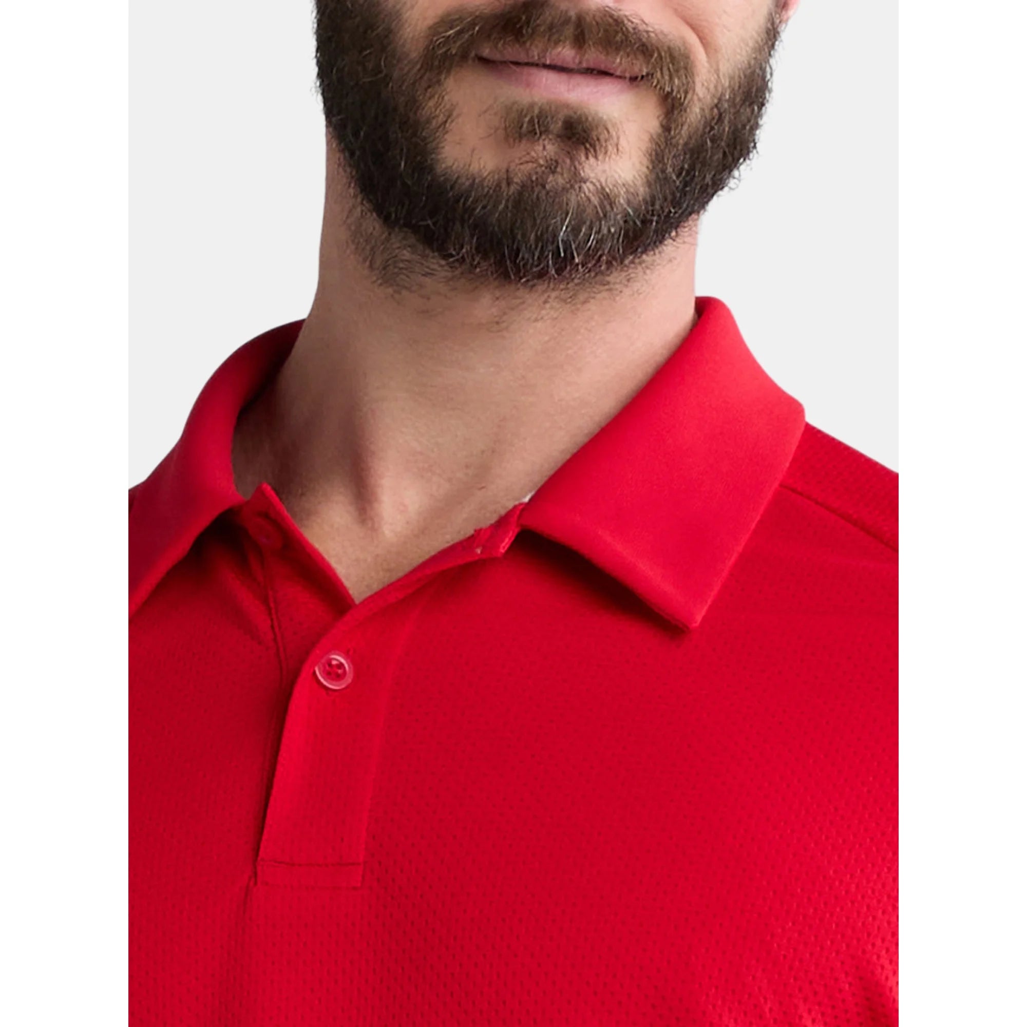Athletic Works Men's & Big and Tall Men's Active Mesh Polo Shirt, Size XS-5XL