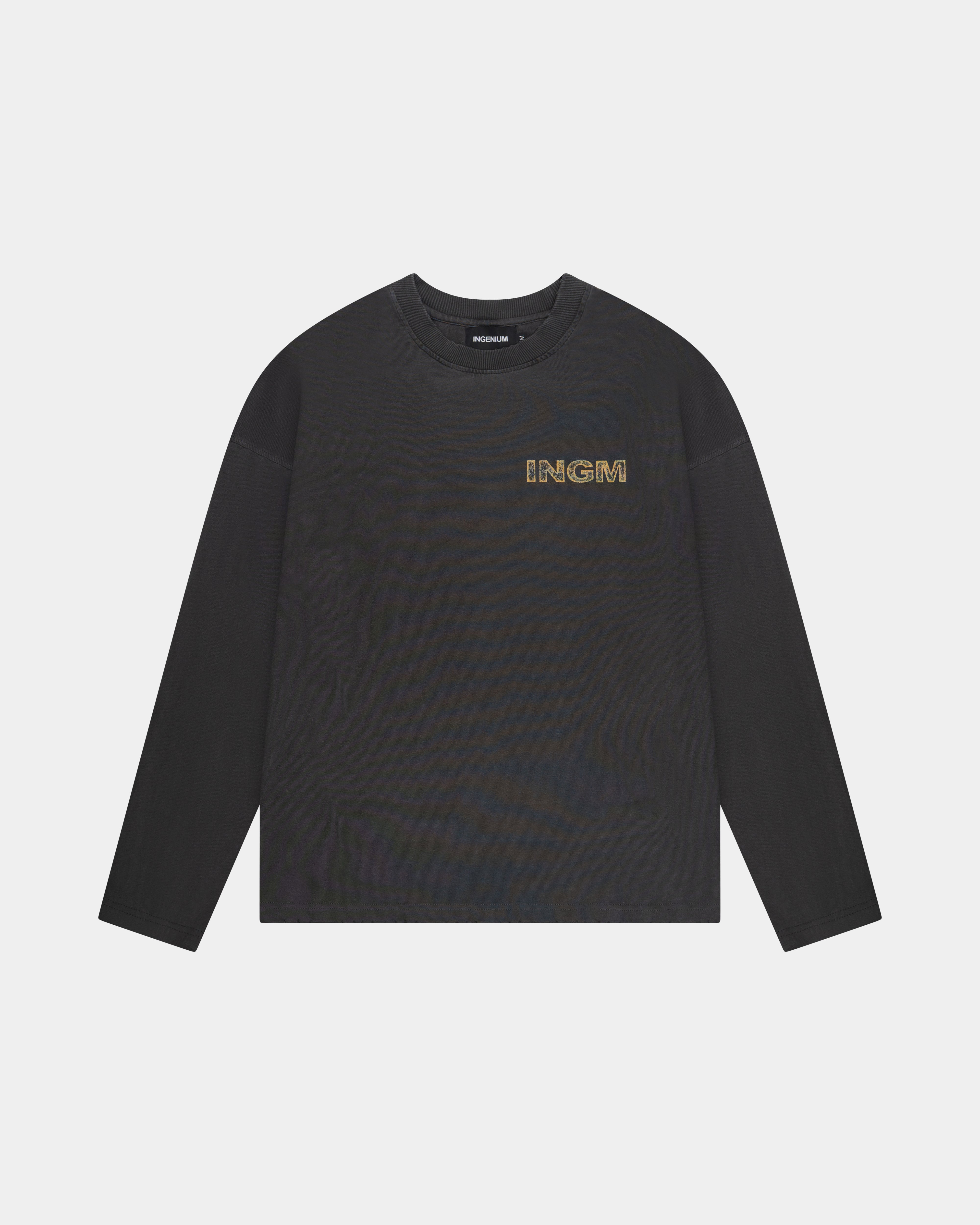 BRICK LONGSLEEVE – VINTAGE BLACK