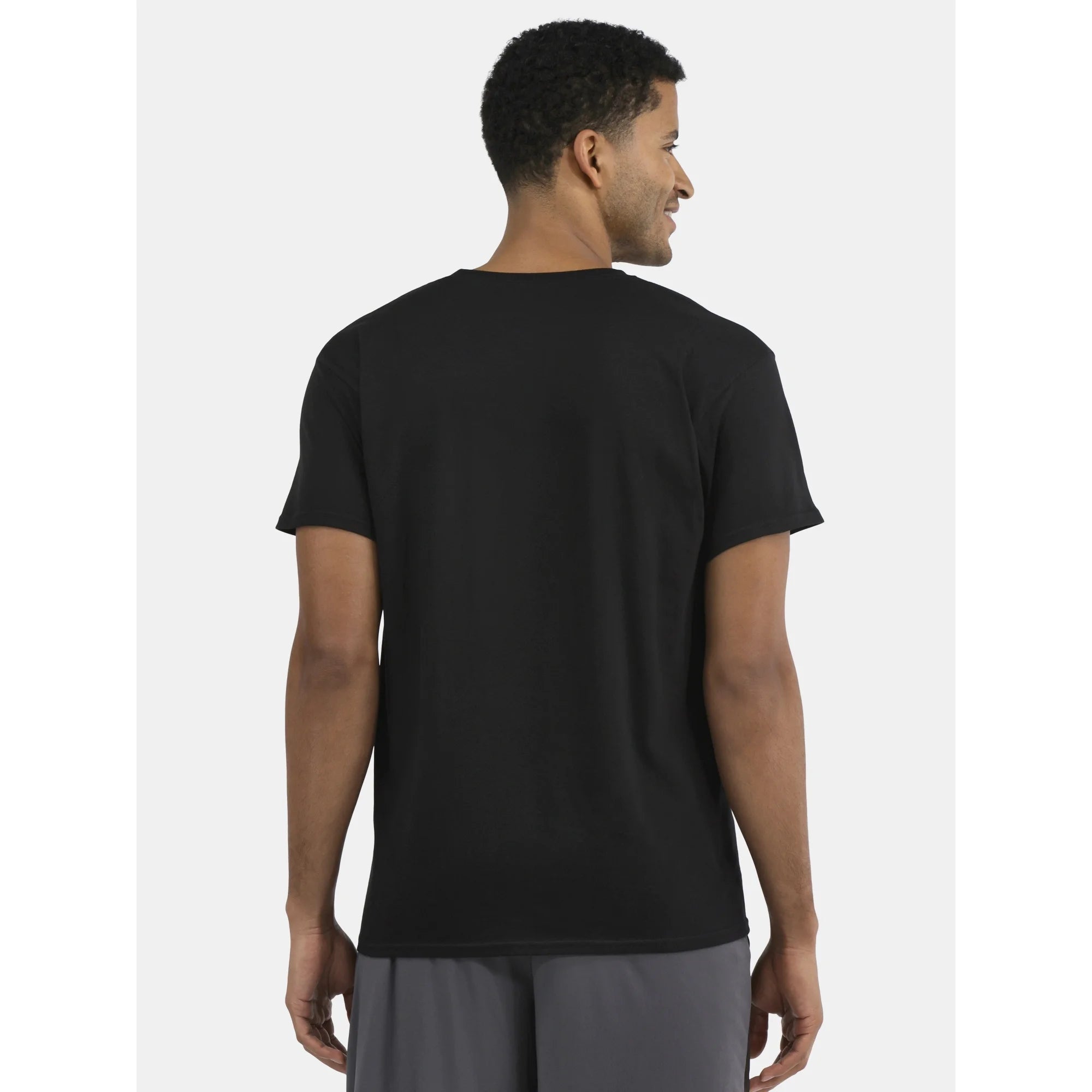 Athletic Works Men's and Big Men's Cotton Active Tee, Sizes XS-5XL and Tall Sizes